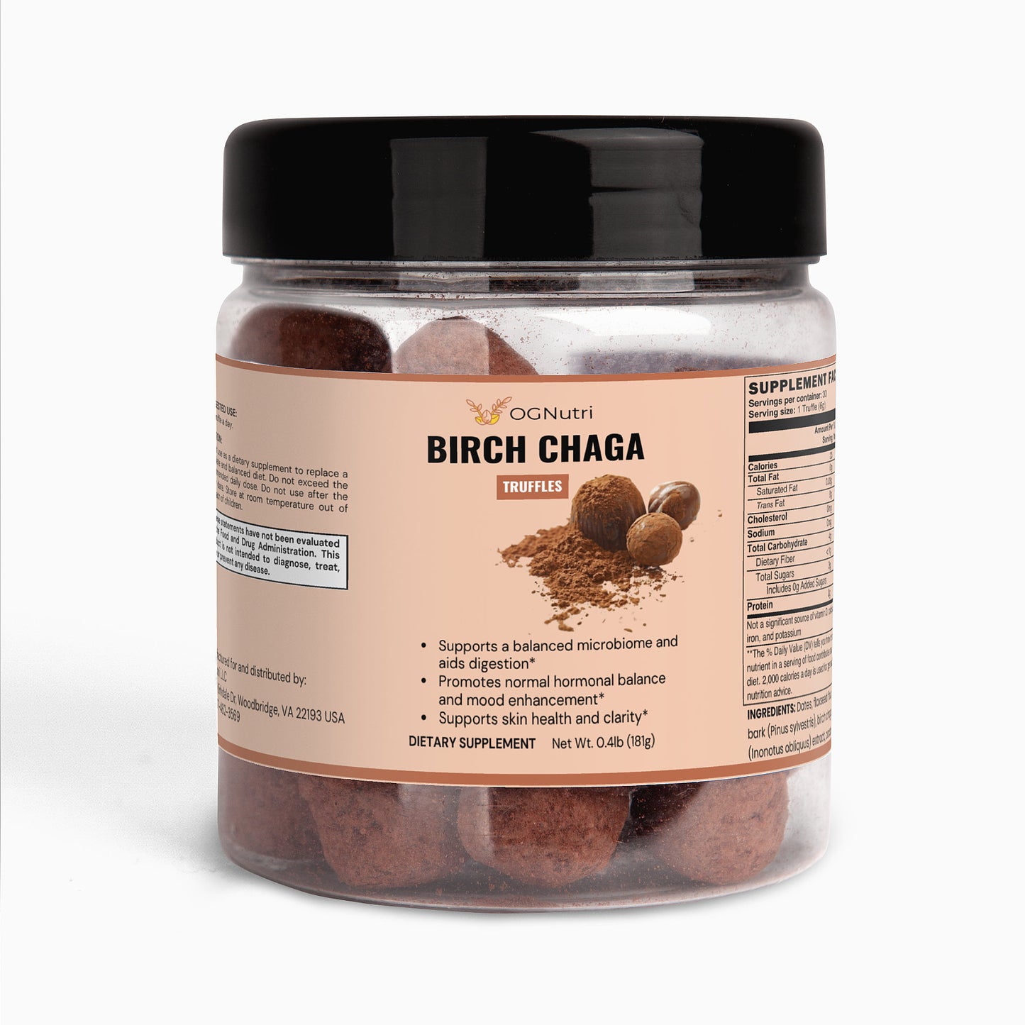 Birch Chaga Truffles