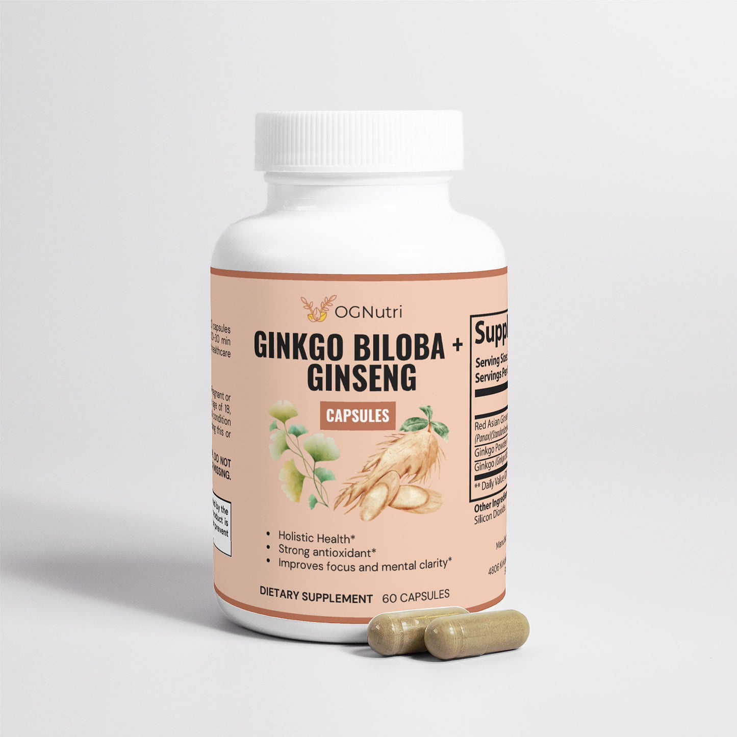 Ginkgo Biloba + Ginseng