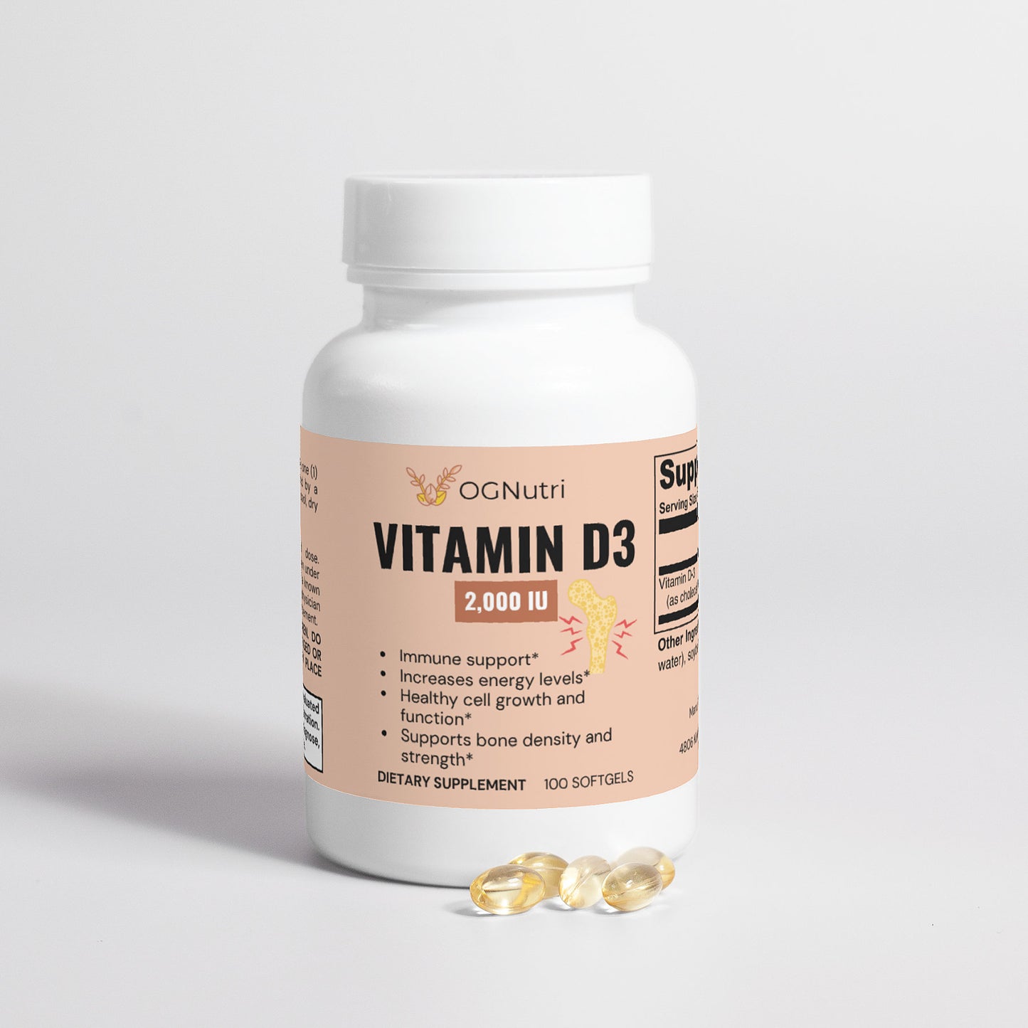 Vitamin D3 2,000 IU